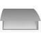 Ekena Millwork 6-in. W x 26-in. D x 38-in. H Thorton Architectural Grade PVC Knee Brace BRCP06X26X38THR - alternate 6